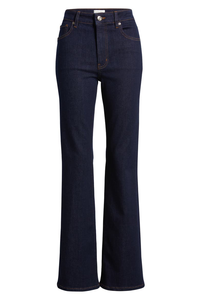 The Reboot High Waist Bootcut Jeans, Alternate, color, RINSE