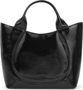 behno Katrina Mini Crinkled Leather Tote