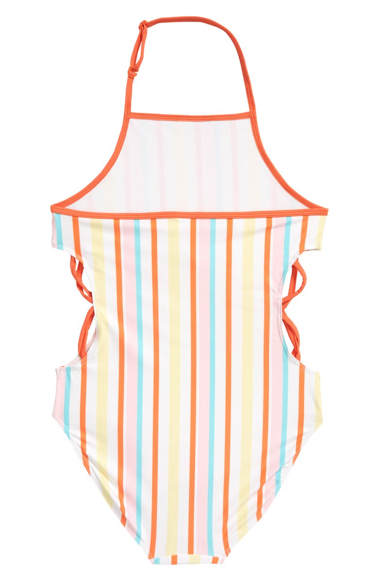 Treasure & Bond Cutout One-Piece Swimsuit, Alternate, color, 