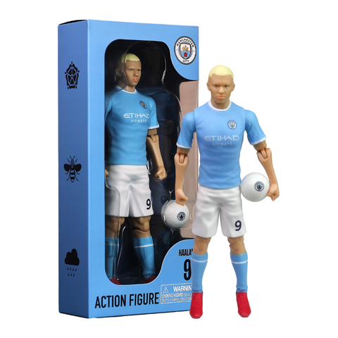 SOCKERS Manchester City F.C. Erling Haaland 8" Collectible Soccer Action Figure