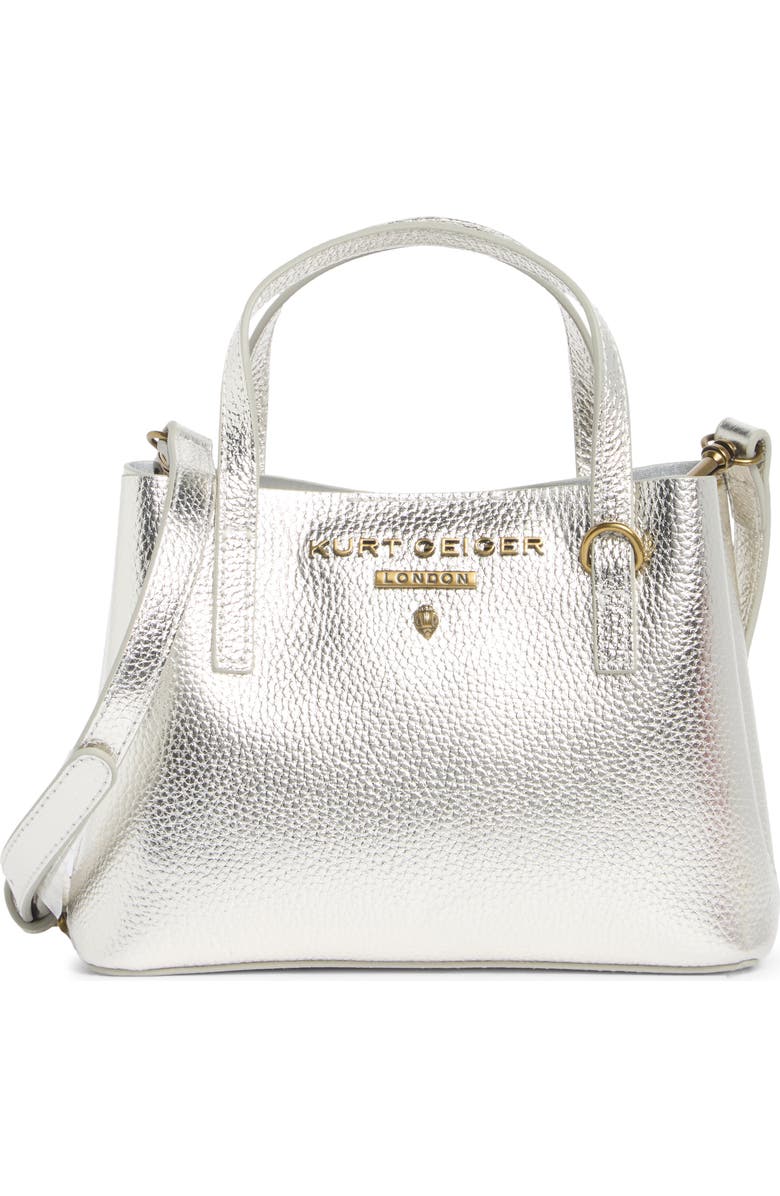 Kurt Geiger London Hampstead Mini Tote Bag, Main, color, Champagne