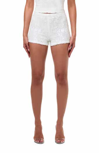 Naked Wardrobe Sequin Hot Shorts