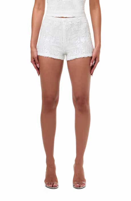 Naked Wardrobe Sequin Hot Shorts
