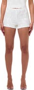 Naked Wardrobe Sequin Hot Shorts