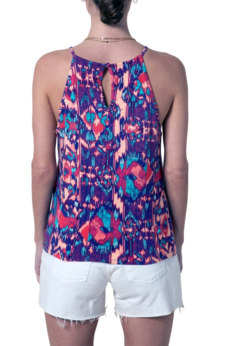 Tart Lexi Sleeveless Top, Alternate, color, Large Ikat Melange