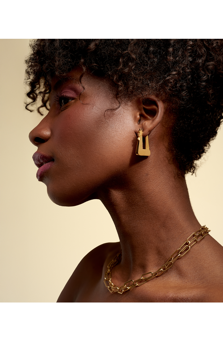 Hey Harper Galo Chicken Earrings, Alternate, color, Gold