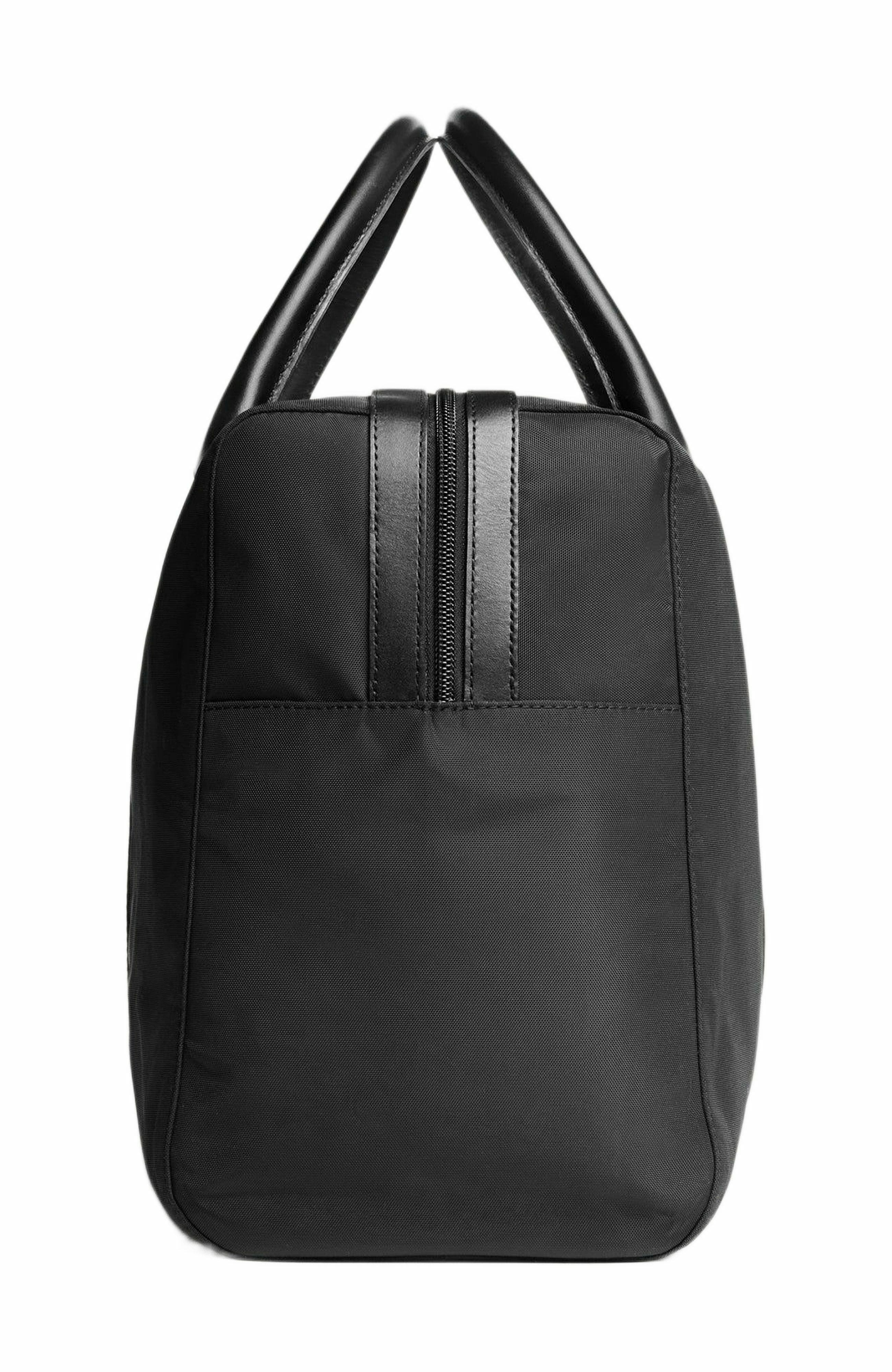 Carl Friedrik Compact Duffle Bag Nylon, Alternate, color, Black