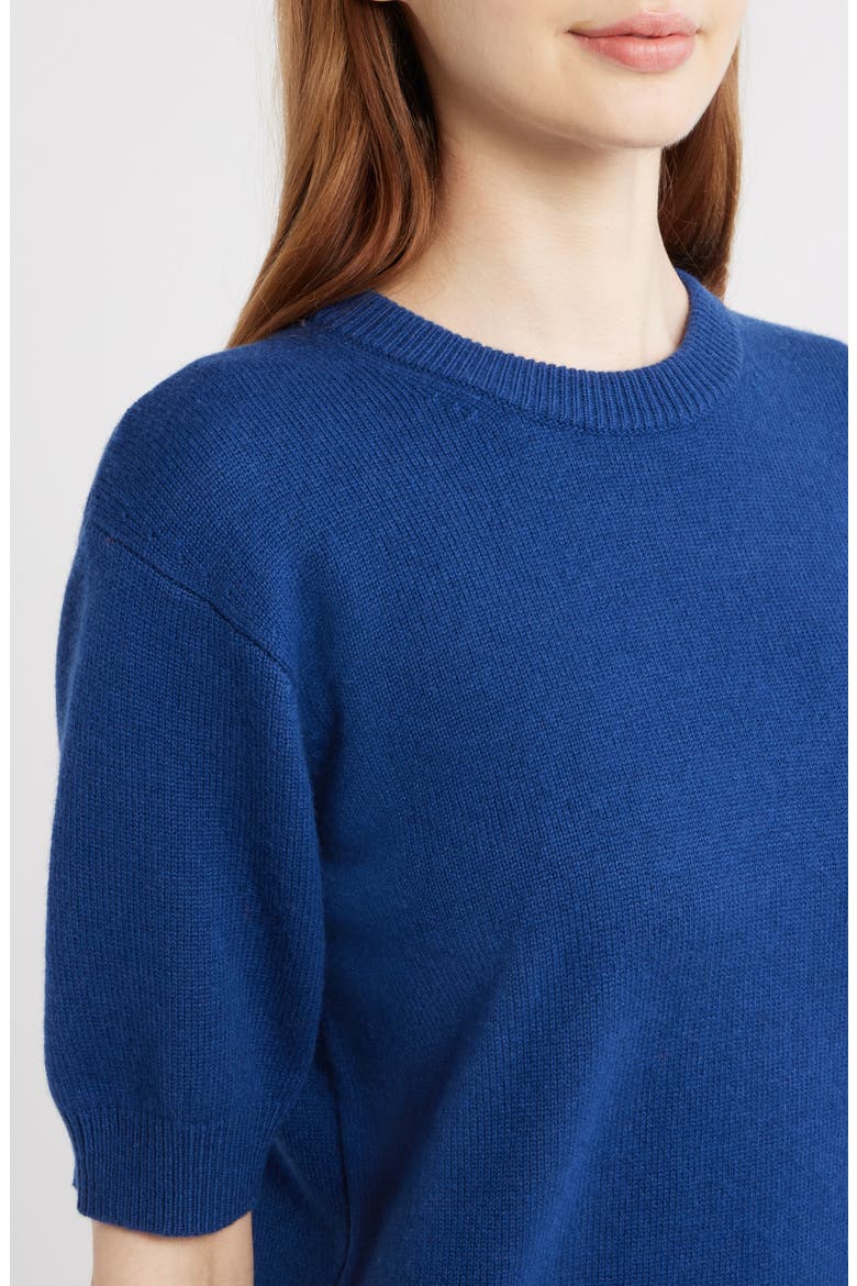 The Easy Wool Blend Crewneck Sweater, Alternate, color, MARINE BLUE
