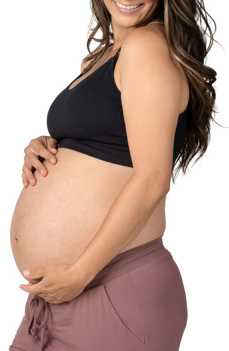 Kindred Bravely Mia Lounge Rib Nursing/Maternity Bra, Alternate, color, 