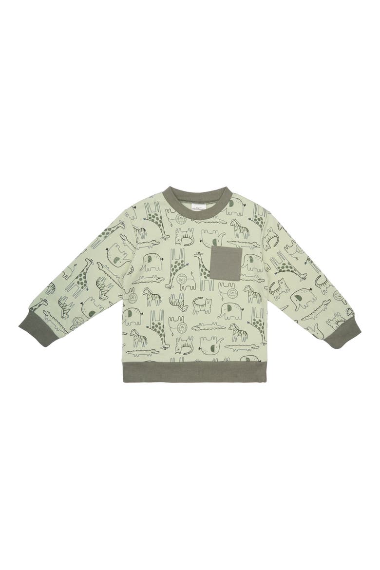 Kids' 3-Piece Fashion Jogger Set, Alternate, color, LIGHT GREEN SAFARI