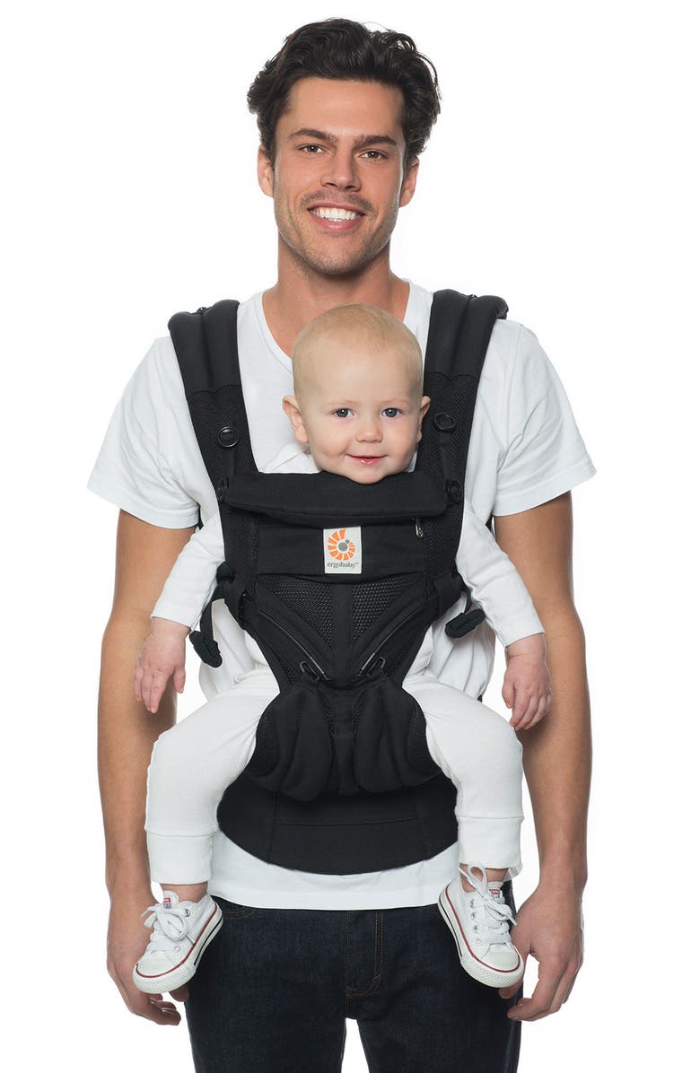 ERGObaby Omni 360 Cool Air Baby Carrier, Alternate, color, Onyx Black