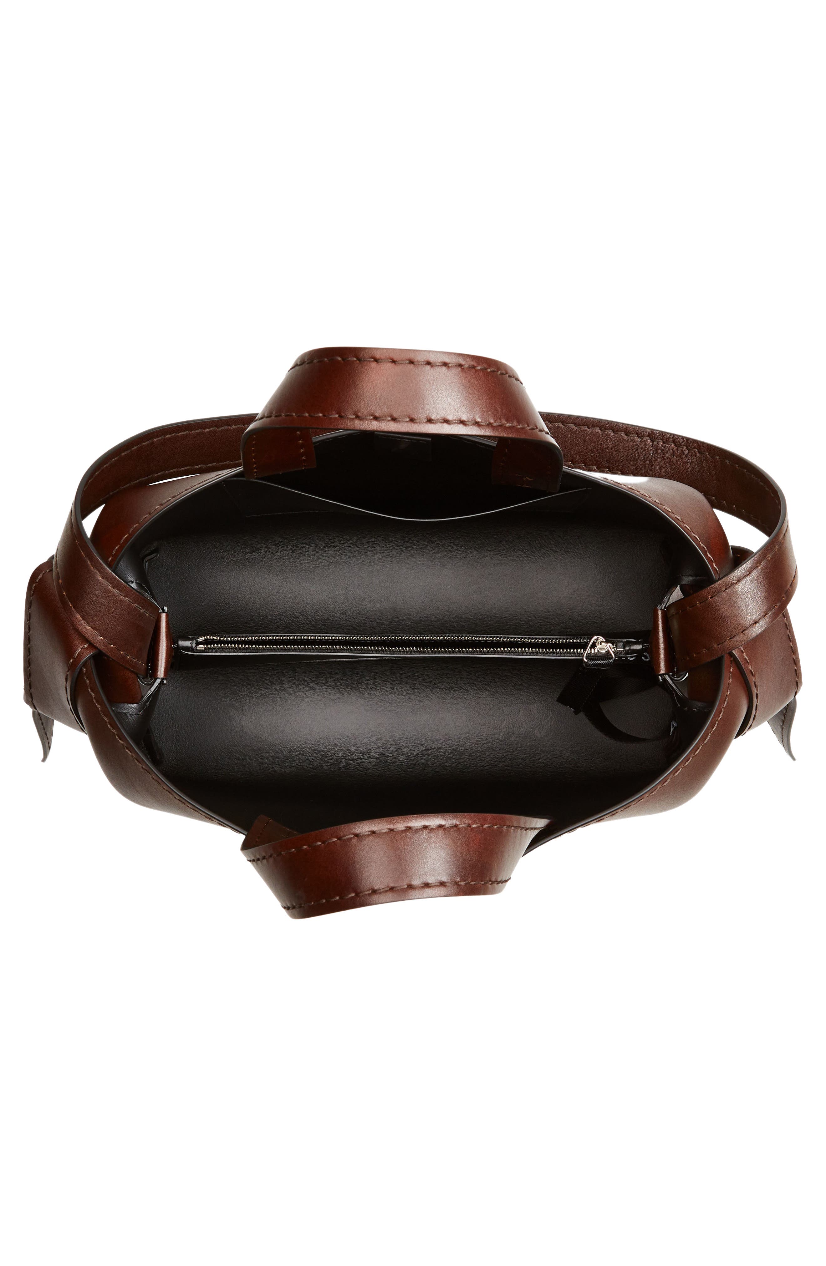 Acne Studios Musubi Leather Tote, Alternate, color, 