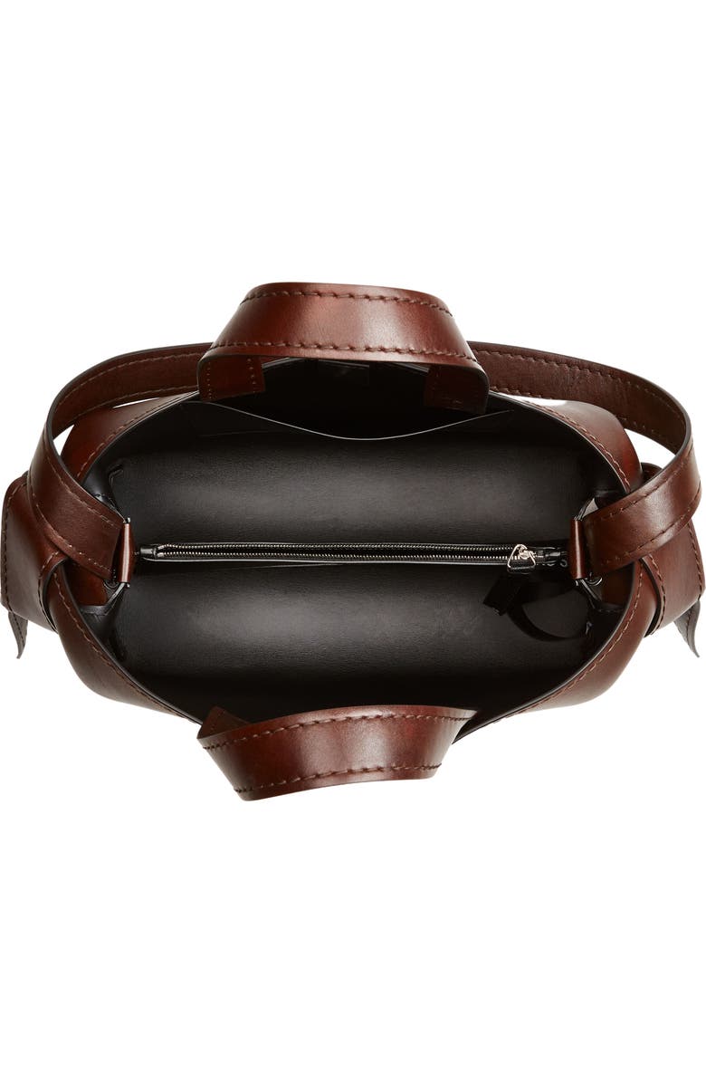 Acne Studios Musubi Leather Tote, Alternate, color,