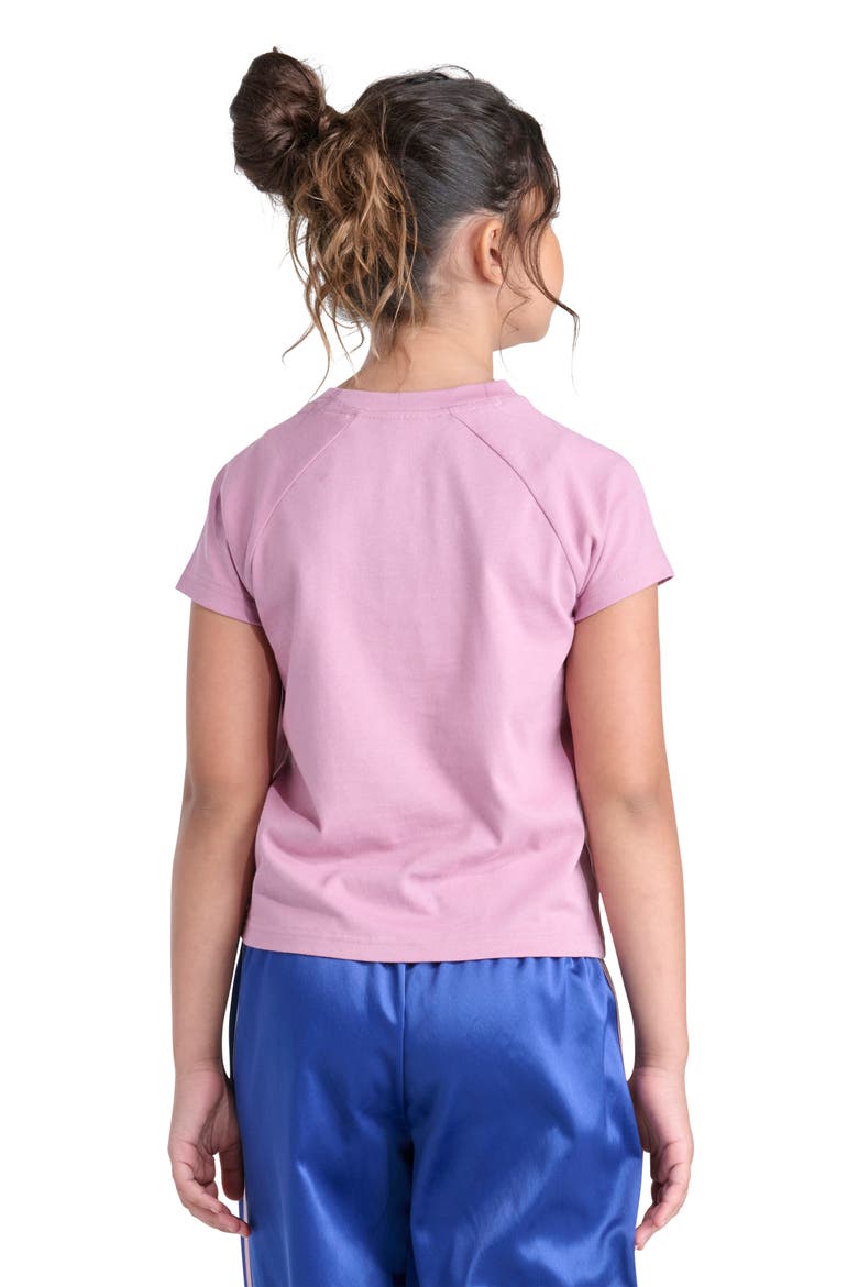 Kids' Bubble Varsity T-Shirt, Alternate, color, MEDIUM DARK PINK