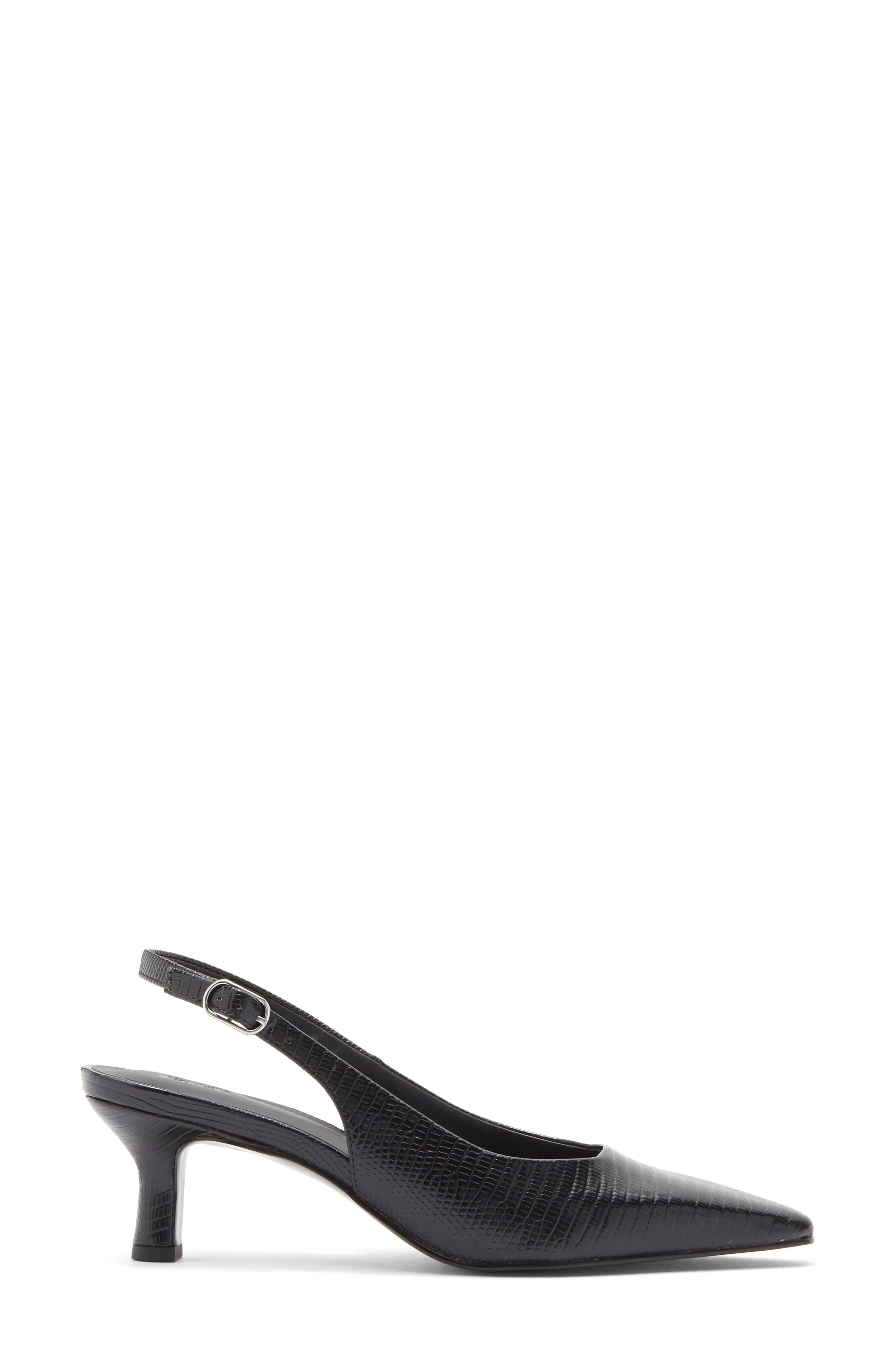 NORDSTROM RACK Gwen Pump, Alternate, color, Black Lizard
