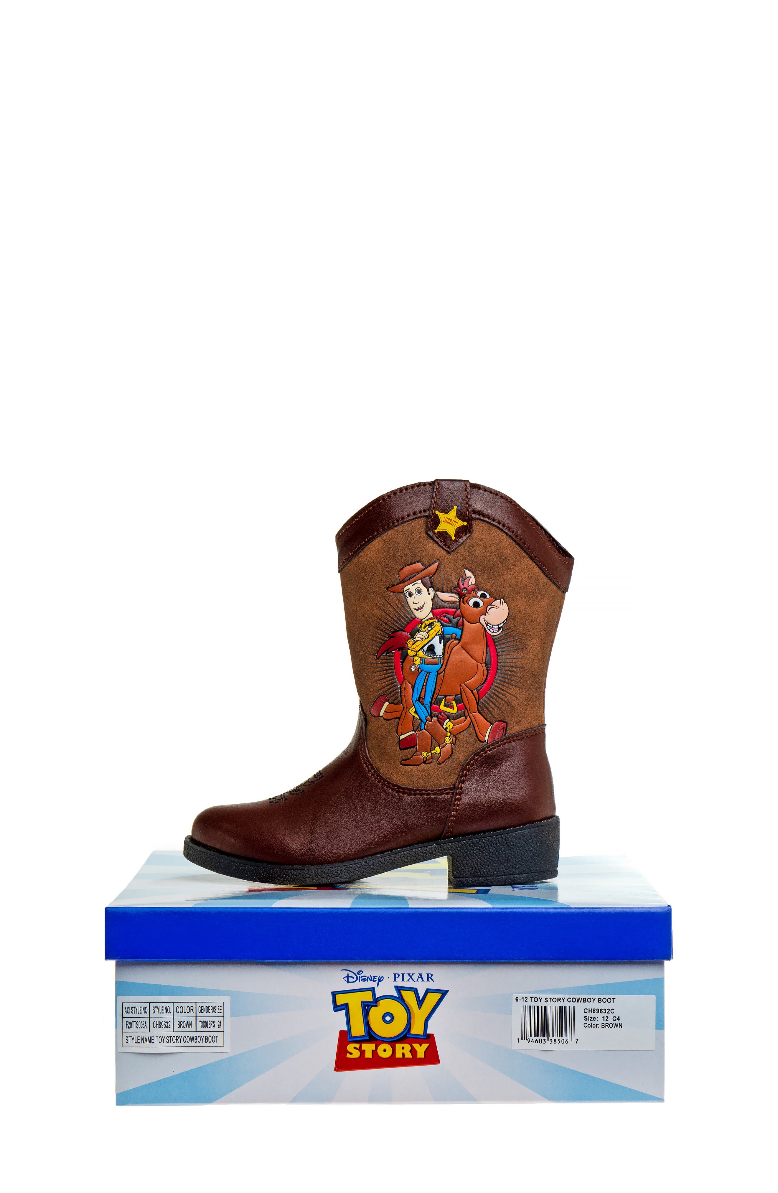 JOSMO Kids' Disney Pixar Boot, Alternate, color, Brown