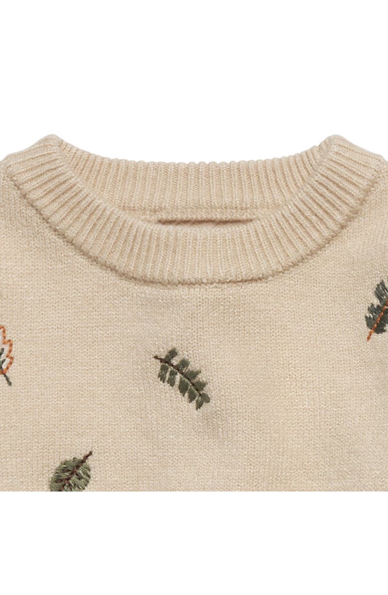Modern Moments<sup>™</sup> by Gerber Embroidered Sweater, Alternate, color, Leaves