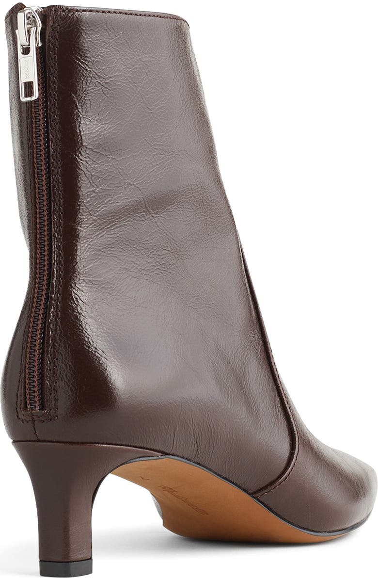 Madewell The Dimes Kitten Heel Boot, Alternate, color, Turkish Coffee