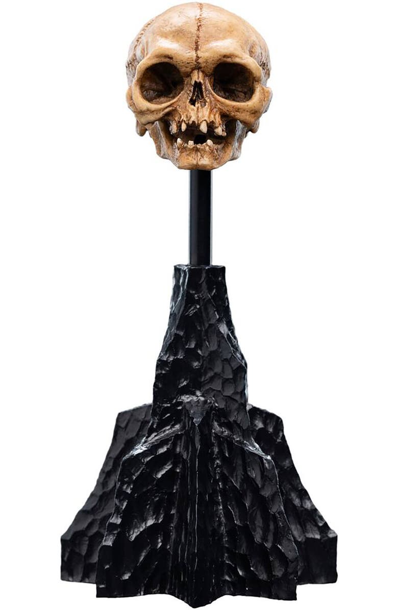 Weta Workshop Lotr - Skull Of Gollum Polystone Statue, Main, color, 