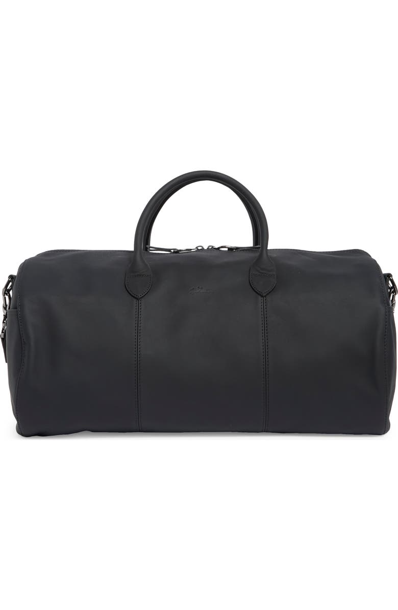 Longchamp Parisis Duffle Bag, Main, color, Black