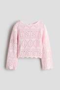 H&M Crochet-look sweater
