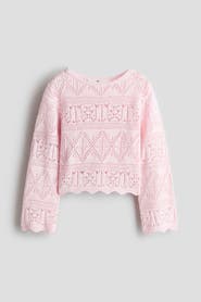 H&M Crochet-look sweater