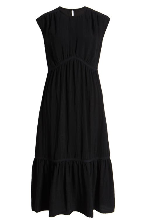 Shop Treasure & Bond Lace Inset Maxi Dress In Black