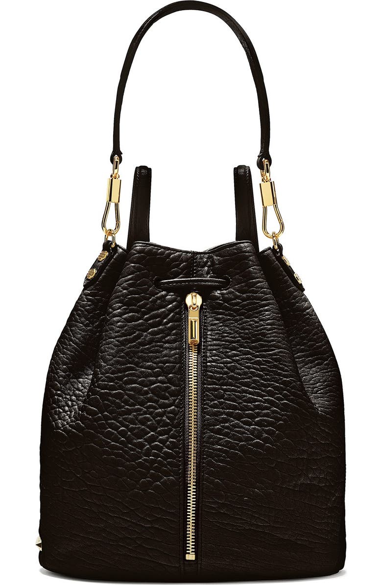 Elizabeth and James 'Cynnie' Leather Sling Backpack, Main, color,