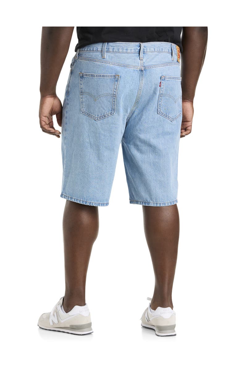 Levi's Big & Tall 469 Loose-Fit Denim Shorts, Alternate, color, Light Run