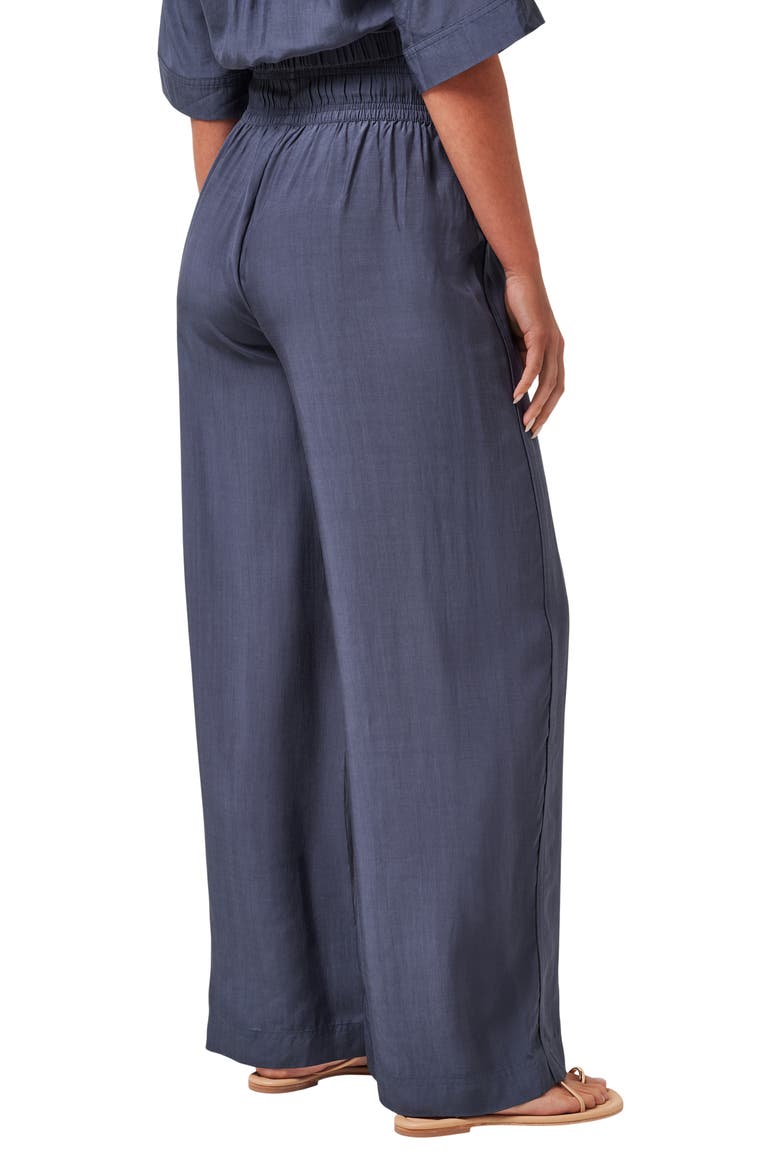 Savanna Drawstring Waist Pants, Alternate, color, OMBRE BLUE