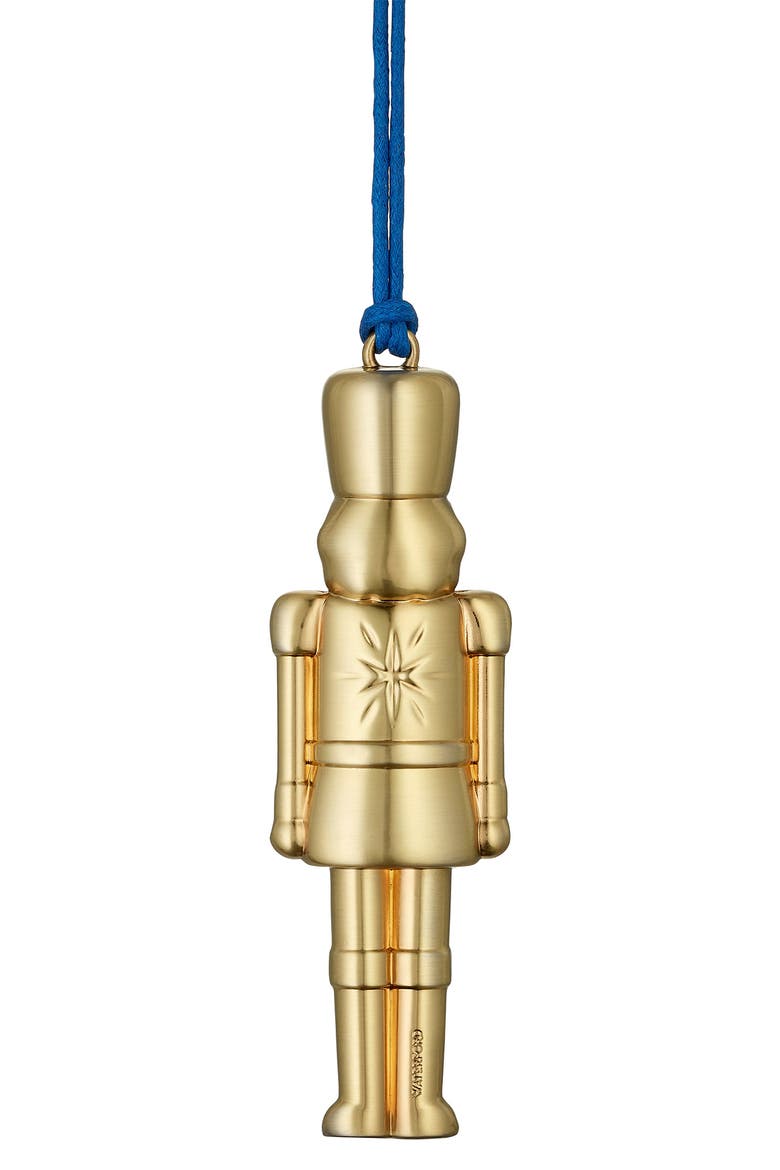 Christmas Nutcracker Ornament, Alternate, color, GOLD
