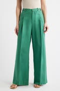 DELUC Palermo Pleated Wide Leg Pants