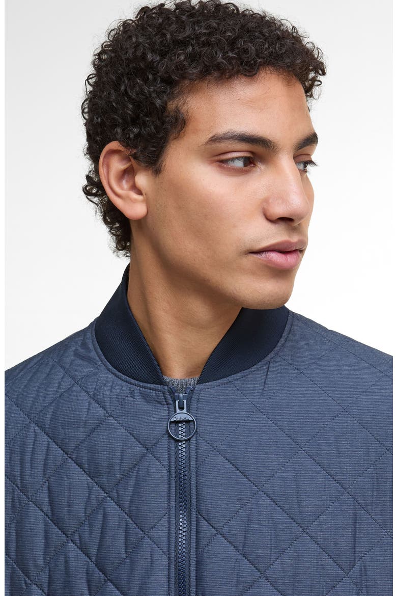 Tyneport Quilted Jacket, Alternate, color, NAVY