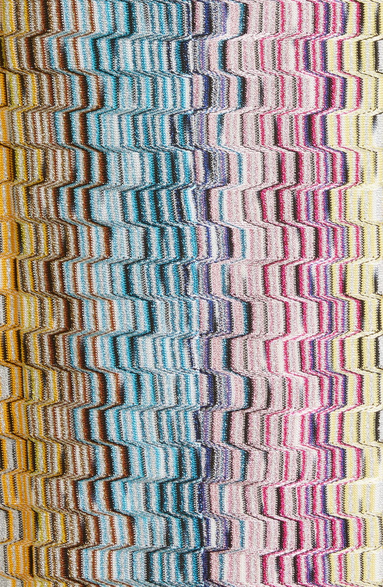 Missoni Vertical Meander Midi Sweater Dress, Alternate, color, 