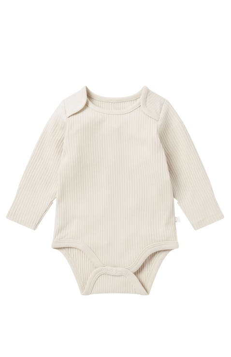Ribbed Long Sleeve Bodysuit (Baby)