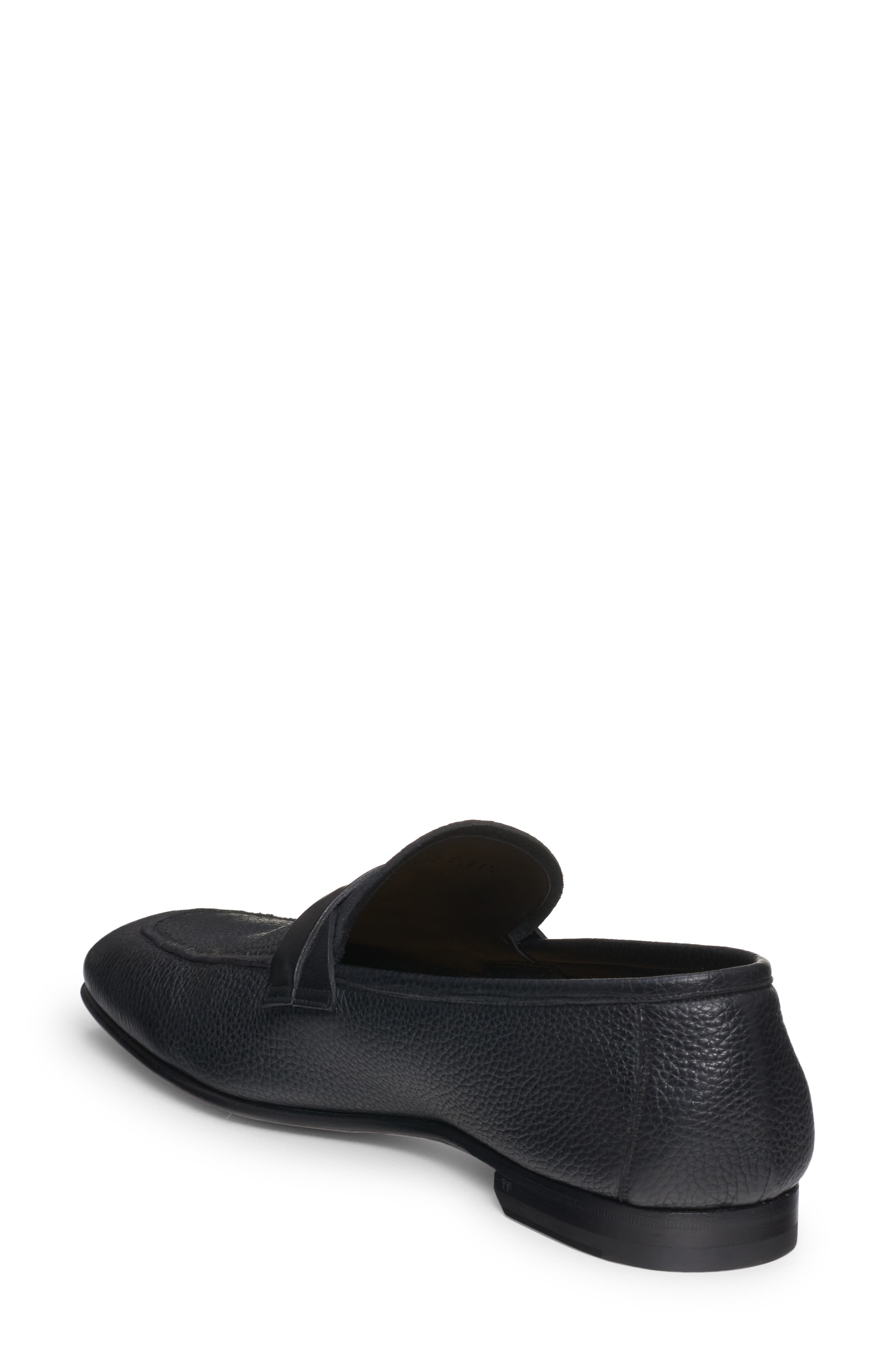 TOM FORD Large Grain Leather Loafer, Alternate, color, 