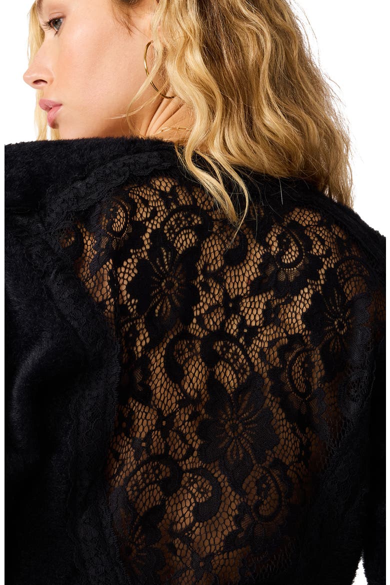 Rachel Cardigan, Alternate, color, BLACK