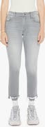 MOTHER The Insider Step Hem Crop Bootcut Jeans