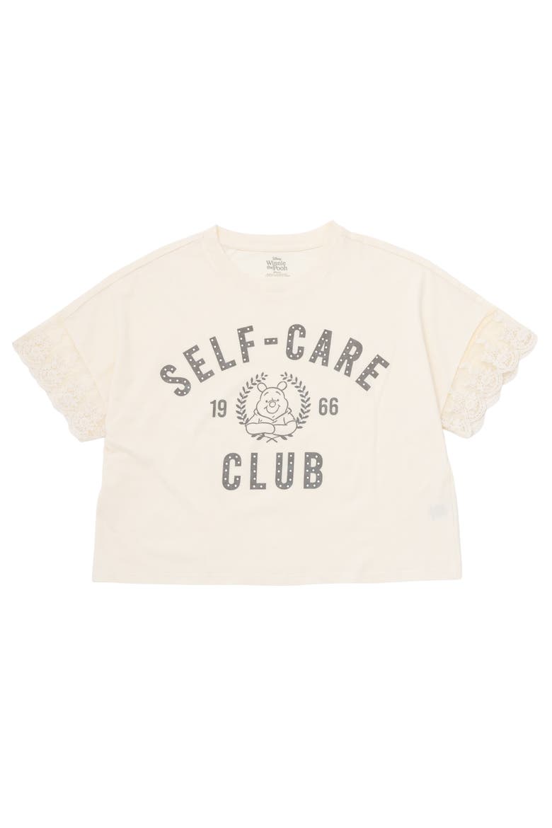 Winnie the Pooh Short Sleeve T-Shirt, Alternate, color, Off White Pooh