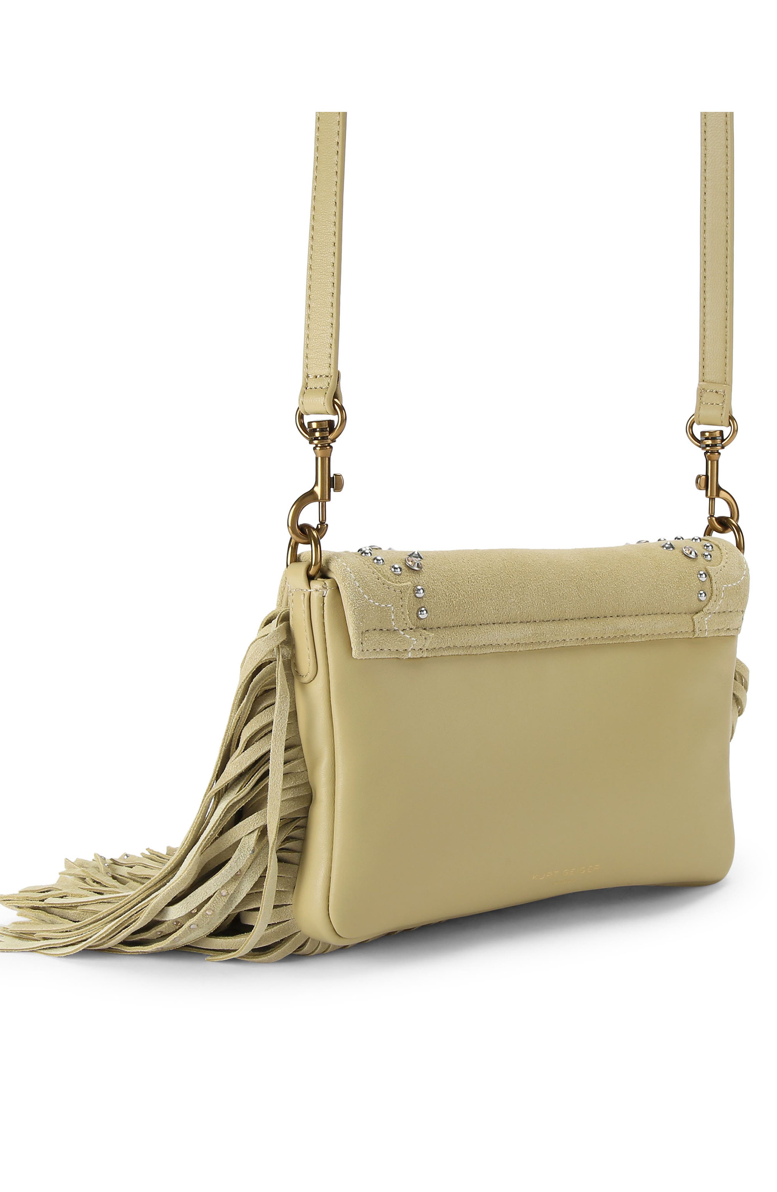 Small Oxford Fringe Shoulder Bag, Alternate, color, BEIGE OTH