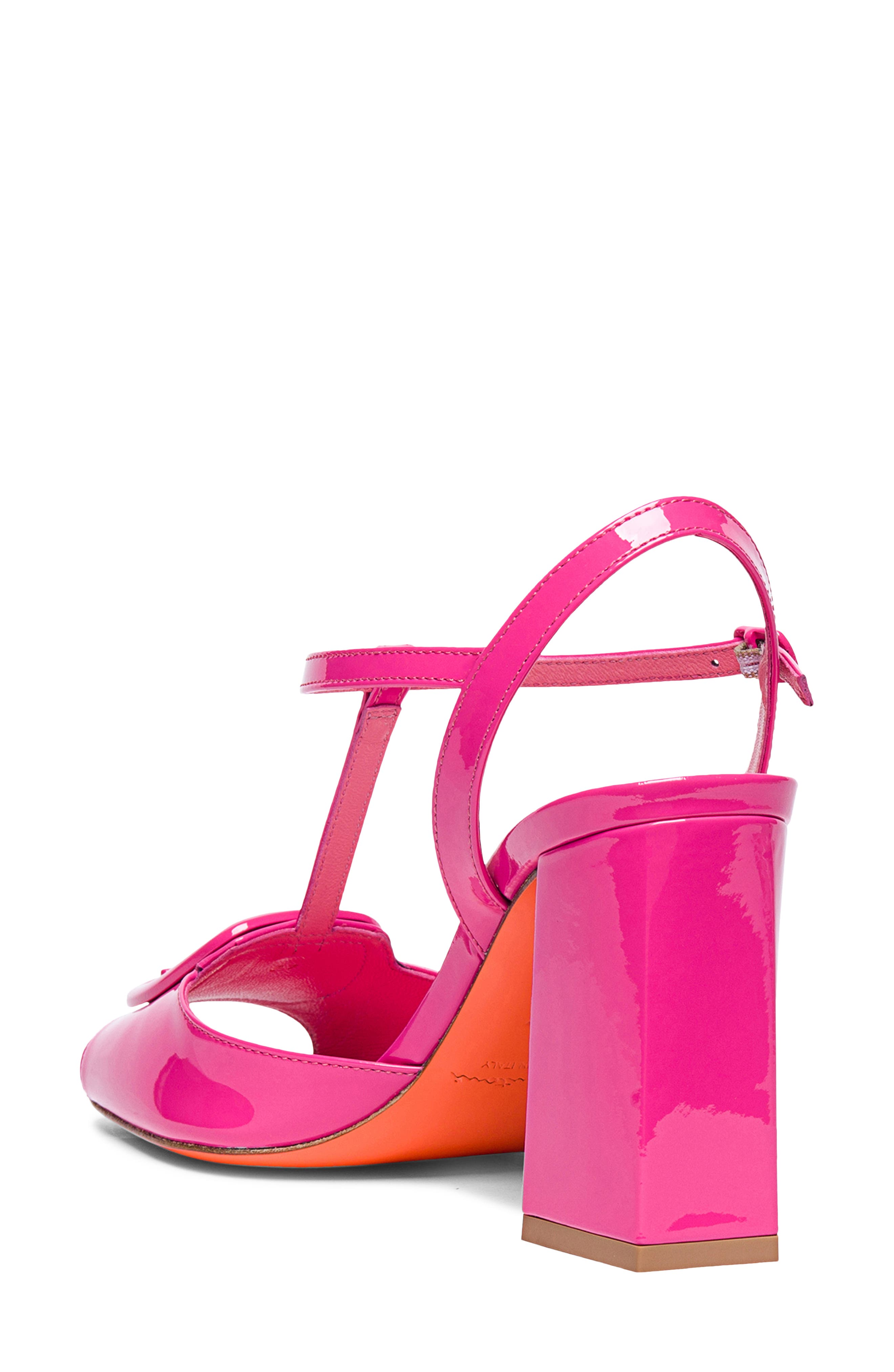 Santoni Walnuts T-Strap Sandal, Alternate, color, 