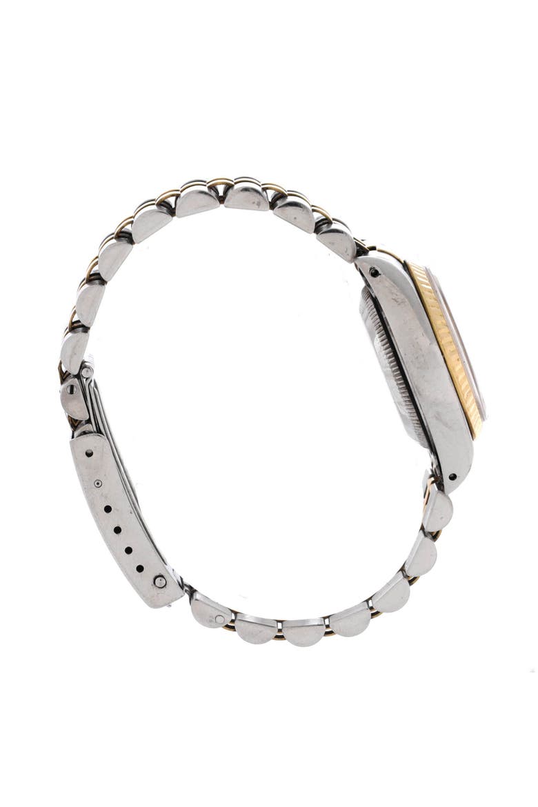 Oyster Perpetual Datejust Automatic Watch Stainless Steel and Yellow Gold 26, Alternate, color, Metallic Silver