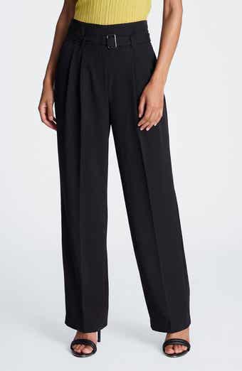 Belted Wide Leg Pants