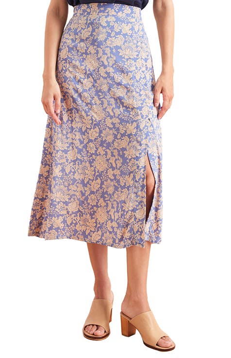 Avery A-Line Midi Skirt