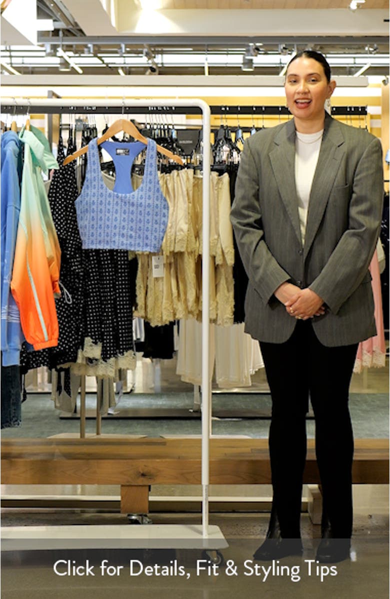 Yara Floral Stripe Tank, sales video thumbnail