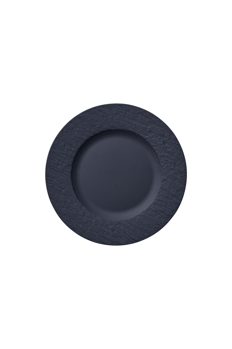 Manufacture Rock Salad Plate, Main, color, black