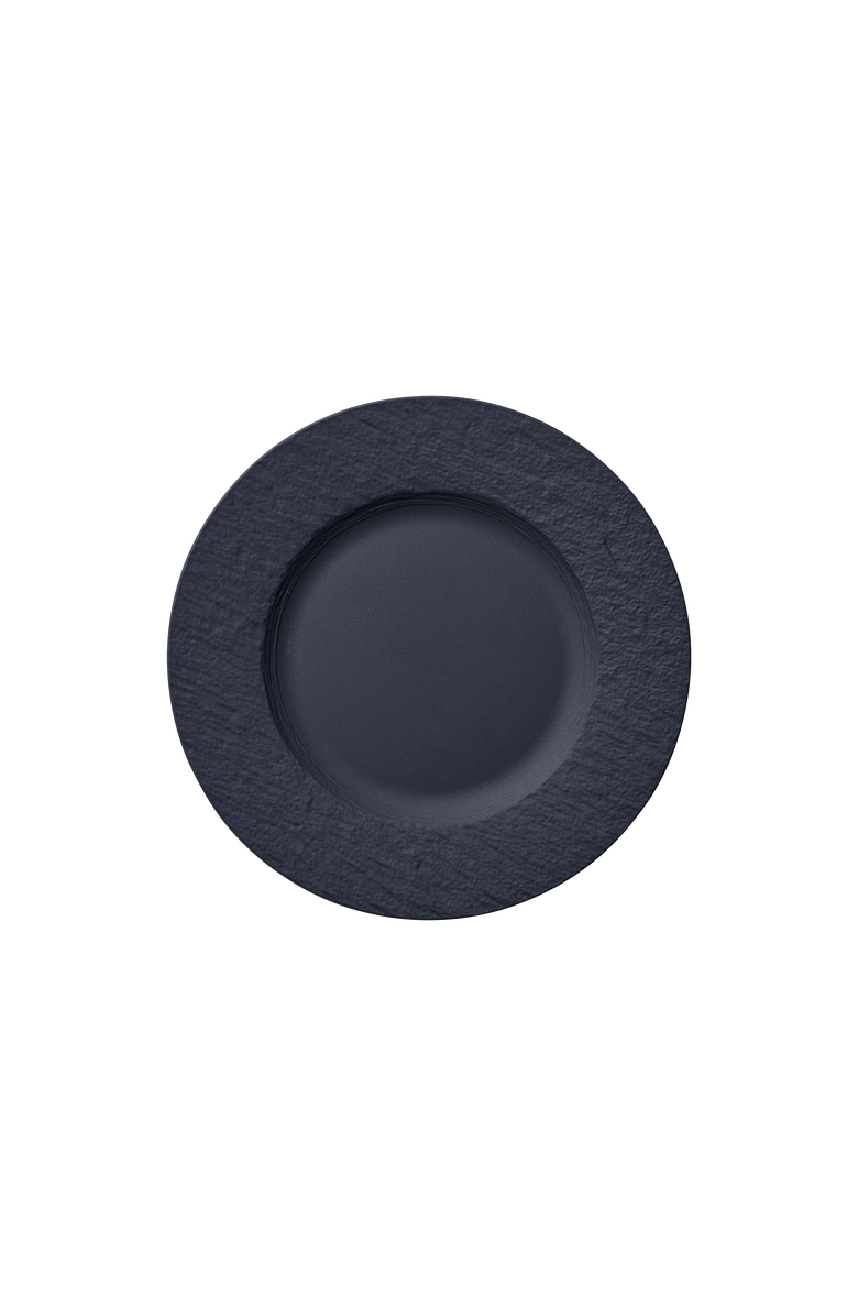 Villeroy & Boch Manufacture Rock Salad Plate, Main, color, Black