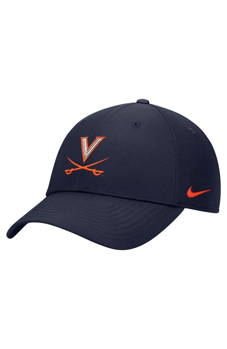 Nike Men's Nike  Navy Virginia Cavaliers 2025 On-Field Club Performance Adjustable Hat, Main, color, 