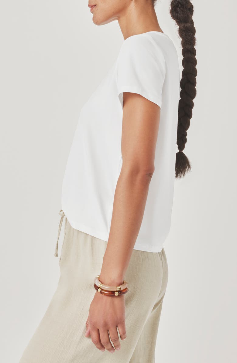 Splendid Tyra Crewneck T-Shirt, Alternate, color, White