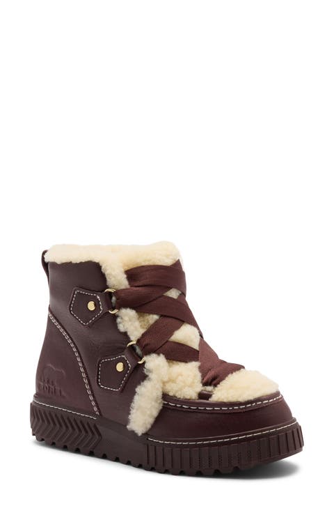 Ona Ave Alpine LX Genuine Shearling Waterproof Boot